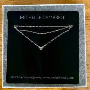 MICHELLE CAMPBELL
Diamond Bezel Necklace